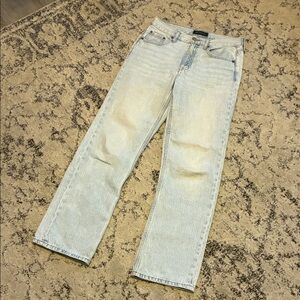Aeropostale Light Wash Denim High Rise Baggy Jeans—-Size: 4R